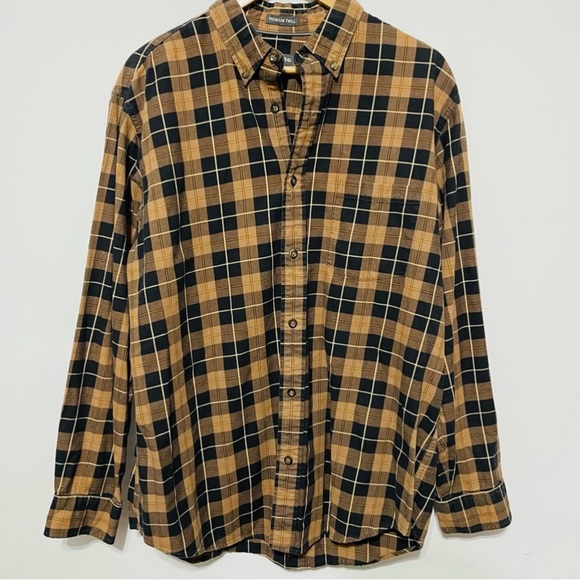 VINTAGE | Plaid Oversized Slouchy Button Down Shirt - Picture 3 of 5
